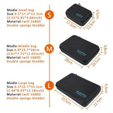 Portable Shockproof Waterproof Case For Dji Action Camera - 17.3 X 12.3 X 6.5 Cm-1915196491060875267
