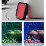 Waterproof Diving Case Kit For Dji Action 1 With Lens Filter - Underwater-1915197530161942532
