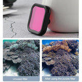 Waterproof Diving Case Kit For Dji Action 1 With Lens Filter - Underwater-1915197530161942533