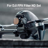 3-Piece Drone Lens Filter Set For Dji Fpv - Nd4 Nd8 Nd16-1915197004976361474