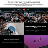 3-Piece Drone Lens Filter Set For Dji Fpv - Nd4 Nd8 Nd16-1915197004976361477