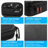 Diamond Texture Leather Storage Bag For Dji Mic - Pu Material-1915196802802520068