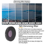 4-In-1 Lens Filter Set For Dji Action 3 - Uv Cpl Nd8-64-1915197466865700870
