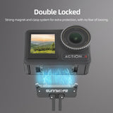 Magnetic Adapter Mount For Dji Action Cameras - Compatible With Action 2 3 And 4-1915196709542170628