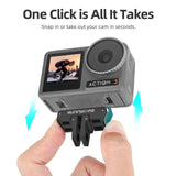 Magnetic Adapter Mount For Dji Action Cameras - Compatible With Action 2 3 And 4-1915196709542170631