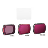 Complete Lens Filter Set For Dji Pocket 3 - Nd16 Nd64 And Nd256-1915197411924512772