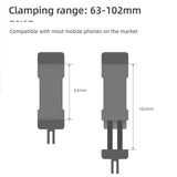Handheld Tripod Expansion For Dji Pocket 3 - Front Phone Holder Mount-1915196775690539017