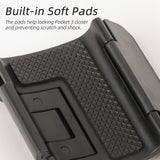 Foldable Dual Hooks Adapter For Dji Pocket 3 - Protective Case Bracket-1915196487210504200