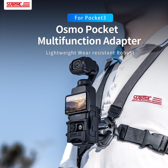 Universal Expansion Bracket For Dji Pocket 3 - Multifunctional Mount-1915196709827383297
