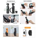 Protective Hand Band For Dji Pocket 3 With Cold Shoe Extension And Handle Cover-1915196800243994630