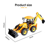 NNEOBA RC Backhoe Loader Excavator Remote Control Truck