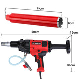 NNEMB 1800W 120mm Handheld Core Drill & 76mm Diamond Drill Bit Combo, for Concrete Coring Hole Drilling