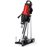 NNEMB 3200W 300mm Wet/Dry Core Drill w/ Wheeled Rig Stand Combo, for Concrete Coring Hole Drilling