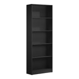 NNEED Bookshelf Display Shelf 5-Tier Black