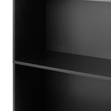 NNEED Bookshelf Display Shelf 5-Tier Black