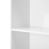 NNEED Bookshelf Display Shelf 5-Tier White