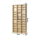 NNEED Medid Display Shelf 1044 CD/DVD Adjustable Wooden