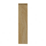 NNEED Bookshelf Display Shelves Unit Storage Organizer Natural