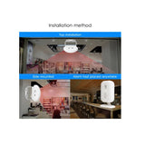 NNEOBA Wireless IR Motion Sensor Doorbell with 36 Ringtones