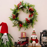 NNEOBA Christmas Wreath Simulated Garland Hanging Decor