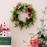 NNEOBA Christmas Wreath Simulated Garland Hanging Decor