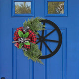 NNEOBA Christmas Wreath with Pine Cone