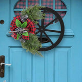 NNEOBA Christmas Wreath with Pine Cone