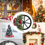 NNEOBA Christmas Wreath with Pine Cone