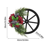 NNEOBA Christmas Wreath with Pine Cone