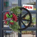 NNEOBA Christmas Wreath with Pine Cone