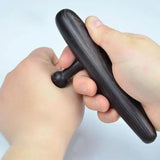 NNEOBA 2pcs Deep Tissue Massage Tool Sandalwood Trigger Point Massager Black