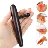 NNEOBA 2pcs Deep Tissue Massage Tool Sandalwood Trigger Point Massager Black