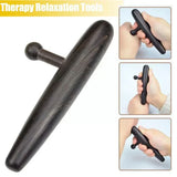 NNEOBA 2pcs Deep Tissue Massage Tool Sandalwood Trigger Point Massager Black