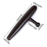 NNEOBA 2pcs Deep Tissue Massage Tool Sandalwood Trigger Point Massager Black