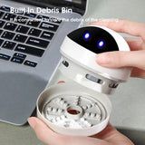 NNEOBA Desktop Wireless Robot Vacuum Cleaner USB Charge