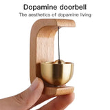 NNEOBA Magnetic Copper Wind-bell with Beech Wood and Brass