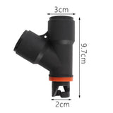 NNEOBA Double Inlet Valve Adapter for Paddle Board & SUP Inflatable Pump