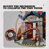 NNEOBA Dragon Energy Temple Building Blocks Model Set