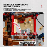 NNEOBA Dragon Energy Temple Building Blocks Model Set
