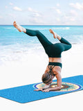 NNEOBA Dry Non-Slip Moisture-Wicking Foldable Yoga Blanket Mat