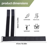 NNEOBA Dumbbell Foot Strap Ankle Weights Tibialis Trainer Black