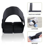 NNEOBA Dumbbell Foot Strap Ankle Weights Tibialis Trainer Black