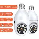 NNEOBA E27 Wifi Camera Bulb 3MP with Night Vision
