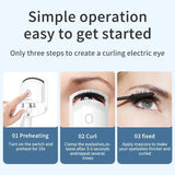 NNETM Electric Heated Eyelash Curler