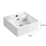 Ceramic Basin Bathroom Wash Counter-1910113264608612354