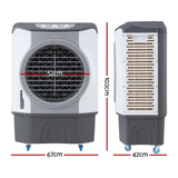 NNEDSZ Evaporative Air Cooler Conditioner Commercial 45L