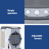 NNEDSZ Evaporative Air Cooler Conditioner Commercial 45L