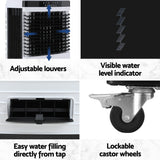 NNEDSZ 60L Evaporative Air Cooler Conditioner