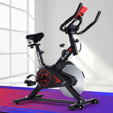 NNEDSZ Spin Bike Exercise Bike Flywheel Cycling Home Gym Fitness Adjustable
