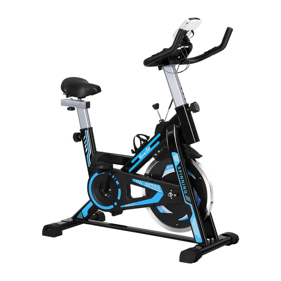 NNEDSZ Spin Bike Magnetic Exercise Bike 13KG Flywheel Fitness 150kg capacity